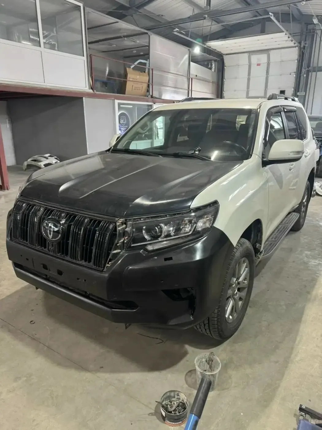 Toyota Land Cruiser Prado после кузовного ремонта
